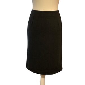 Jones New York Black Wool Pencil Skirt/ Size 6